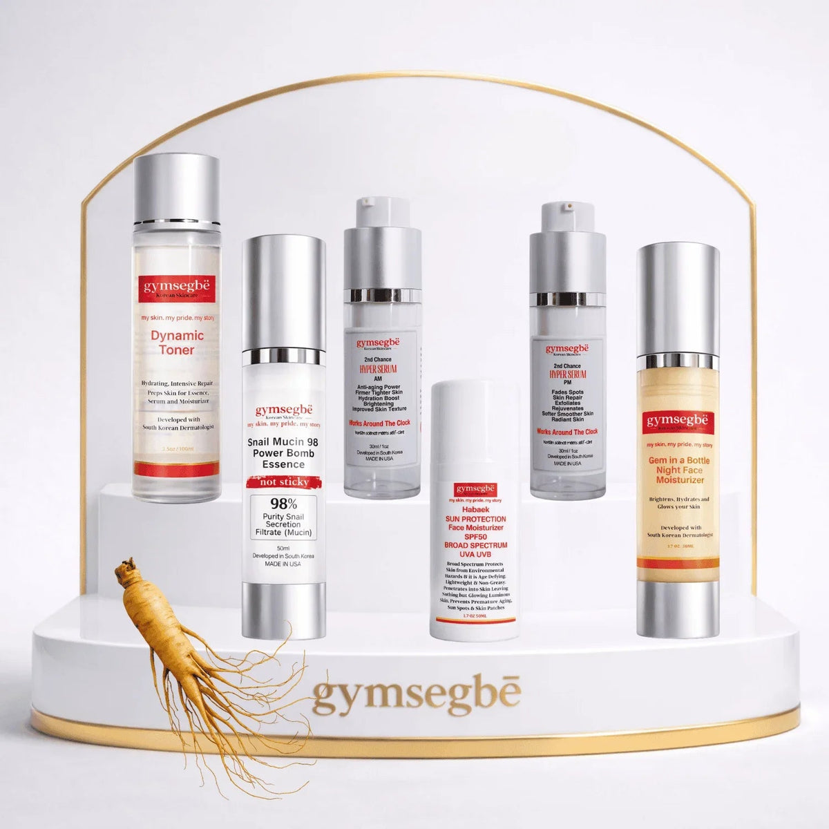 Full-Size Korean Skincare Routine Set