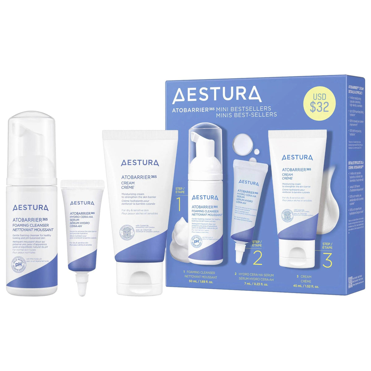 AESTURA ATOBARRIER365 Mini Hydration Kit
